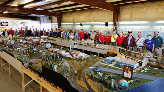 Joint NMRA-NRHA Arborway, T.T. & Northwestern Railroad Trip Group Photo