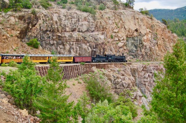 On our way to Silverton, Colorado.