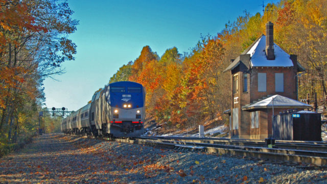 My very most favorite railroad shot. This is at MG, halfway down the mountain between Gallitzin and Altoona, Pennsylvania. It is a couple of miles before the train starts around the world famous Horseshoe Curve. This is a highly desired location for rail photographers visiting the Horseshoe Curve.