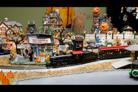 Halloween Fright Fest Model Railroad Layout