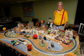 Halloween Fright Fest Model Railroad Layout