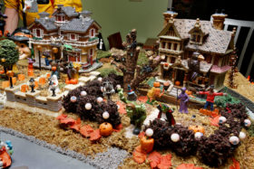 Halloween Fright Fest Model Railroad Layout