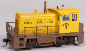 Beaver Wood Fiber Diesel Locomotive