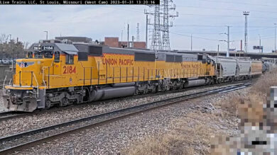 Live Trains LLC Rail Cams in the St. Louis Area